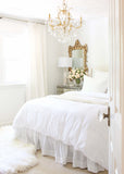 Filmore 23'' Chandelier in Antique Gold - Lifestyle View (4455-GA-CL-SAQ)