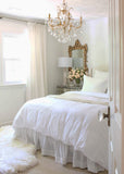 Filmore 23'' Chandelier in Antique Gold - Lifestyle View (4455-GA-CL-SAQ)