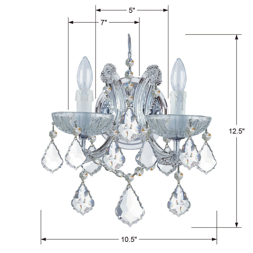 Maria Theresa 13 Light Chandelier – Crystorama