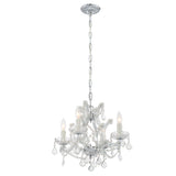 Maria Theresa 16.5'' Chandelier in Polished Chrome - Additional View (4474-CH-CL-SAQ)