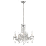 Maria Theresa 20'' Chandelier in Polished Chrome - Additional View (4476-CH-CL-SAQ)