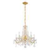 Maria Theresa 20'' Chandelier in Gold - Additional View (4476-GD-CL-SAQ)