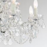 Maria Theresa 29'' Chandelier in Polished Chrome - Additional View (4479-CH-CL-S)