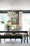Maria Theresa 29'' Chandelier in Gold - Lifestyle View (4479-GD-CL-SAQ)