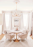 Maria Theresa 29'' Chandelier in Gold - Lifestyle View (4479-GD-CL-SAQ)
