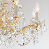 Maria Theresa 29'' Chandelier in Gold - Additional View (4479-GD-CL-S)
