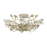 Josie 20.5'' Semi Flush Mount in Champagne Green Tea - Additional View (4840-CT)