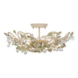 Josie 20.5'' Semi Flush Mount in Champagne Green Tea - Additional View (4840-CT)