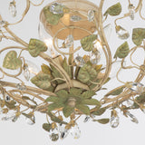 Josie 20.5'' Semi Flush Mount in Champagne Green Tea - Additional View (4840-CT)