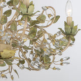 Josie 25'' Chandelier in Champagne Green Tea - Additional View (4846-CT)