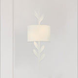 Broche 8.5'' Sconce in Matte White - Lifestyle View (501-MT)