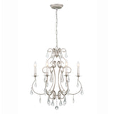Ashton 21.5'' Chandelier in Olde Silver - Additional View (5016-OS-CL-S)