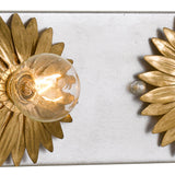 Broche 18'' Bathroom Vanity in Antique Gold - Antique Silver - Additional View (503-GA-SA)