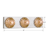 Broche 18'' Bathroom Vanity - Dimensions Diagram (503-GA-SA)