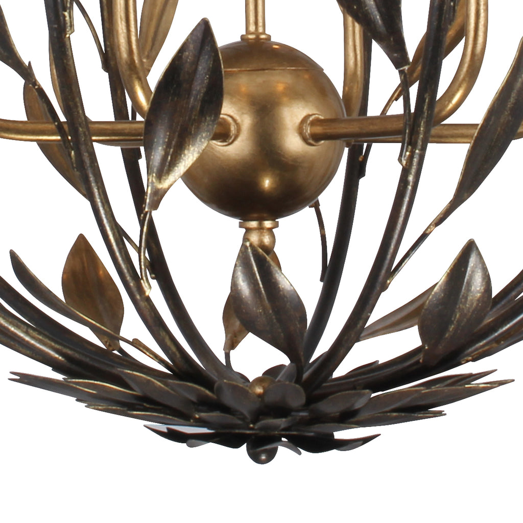 Broche 8 Light Chandelier – Crystorama