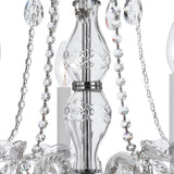 Traditional Crystal 21'' Chandelier in Polished Chrome - Additional View (5085-CH-CL-S)