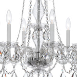 Traditional Crystal 23'' Chandelier in Polished Chrome - Additional View (5086-CH-CL-S)