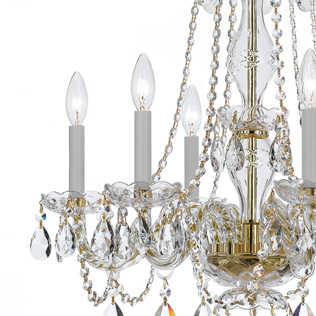 Crystorama crystal chandelier hotsell