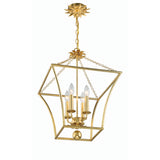 Broche 11'' Chandelier in Antique Gold - Additional View (514-GA)