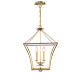 Broche 16'' Chandelier in Antique Gold - Additional View (516-GA)