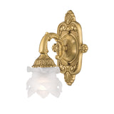 Mayfield 5.25'' Sconce in Aged Brass - Front View (5221-AG)