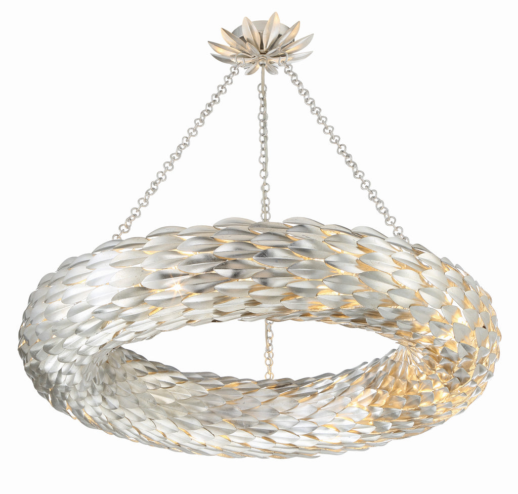 Broche 8 Light Chandelier – Crystorama