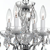 Welton 11'' Chandelier in Polished Chrome - Additional View (5534-CH-CL-SAQ)