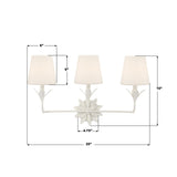 Broche 25'' Bathroom Vanity - Dimensions Diagram (573-OP-MT)