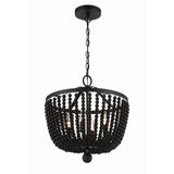 Rylee 16.5'' Chandelier in Matte Black - Additional View (604-MK)