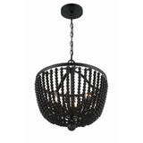 Rylee 16.5'' Chandelier in Matte Black - Additional View (604-MK)