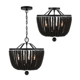 Rylee 16.5'' Chandelier in Matte Black - Additional View (604-MK)