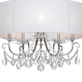 Othello 24'' Chandelier in Polished Chrome - Additional View (6625-CH-CL-SAQ)