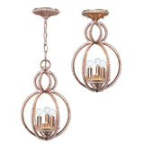 Garland 9.5'' Semi Flush Mount in Distressed Twilight - Additional View (6760-DT_CEILING)
