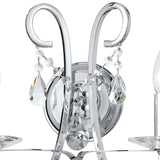 Othello 14'' Sconce in Polished Chrome - Additional View (6822-CH-CL-S)