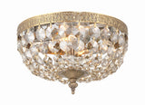 Waltham 10'' Flush Mount in Olde Brass - Additional View (710-OB-GT-MWP)