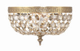 Waltham 10'' Flush Mount in Olde Brass - Additional View (710-OB-GT-MWP)
