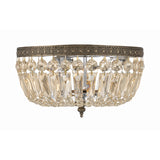 Waltham 12'' Flush Mount in Olde Brass - Additional View (712-OB-GT-MWP)