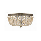 Waltham 12'' Flush Mount in Olde Brass - Additional View (712-OB-GT-MWP)