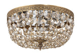 Waltham 12'' Flush Mount in Olde Brass - Additional View (712-OB-GT-MWP)