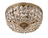Waltham 12'' Flush Mount in Olde Brass - Additional View (712-OB-GT-MWP)