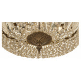 Waltham 14'' Flush Mount in Olde Brass - Additional View (714-OB-GT-MWP)