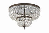 Waltham 18'' Flush Mount in English Bronze - Additional View (718-EB-CL-MWP)