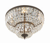 Waltham 18'' Flush Mount in English Bronze - Additional View (718-EB-CL-MWP)