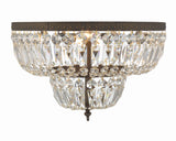 Waltham 18'' Flush Mount in English Bronze - Additional View (718-EB-CL-MWP)