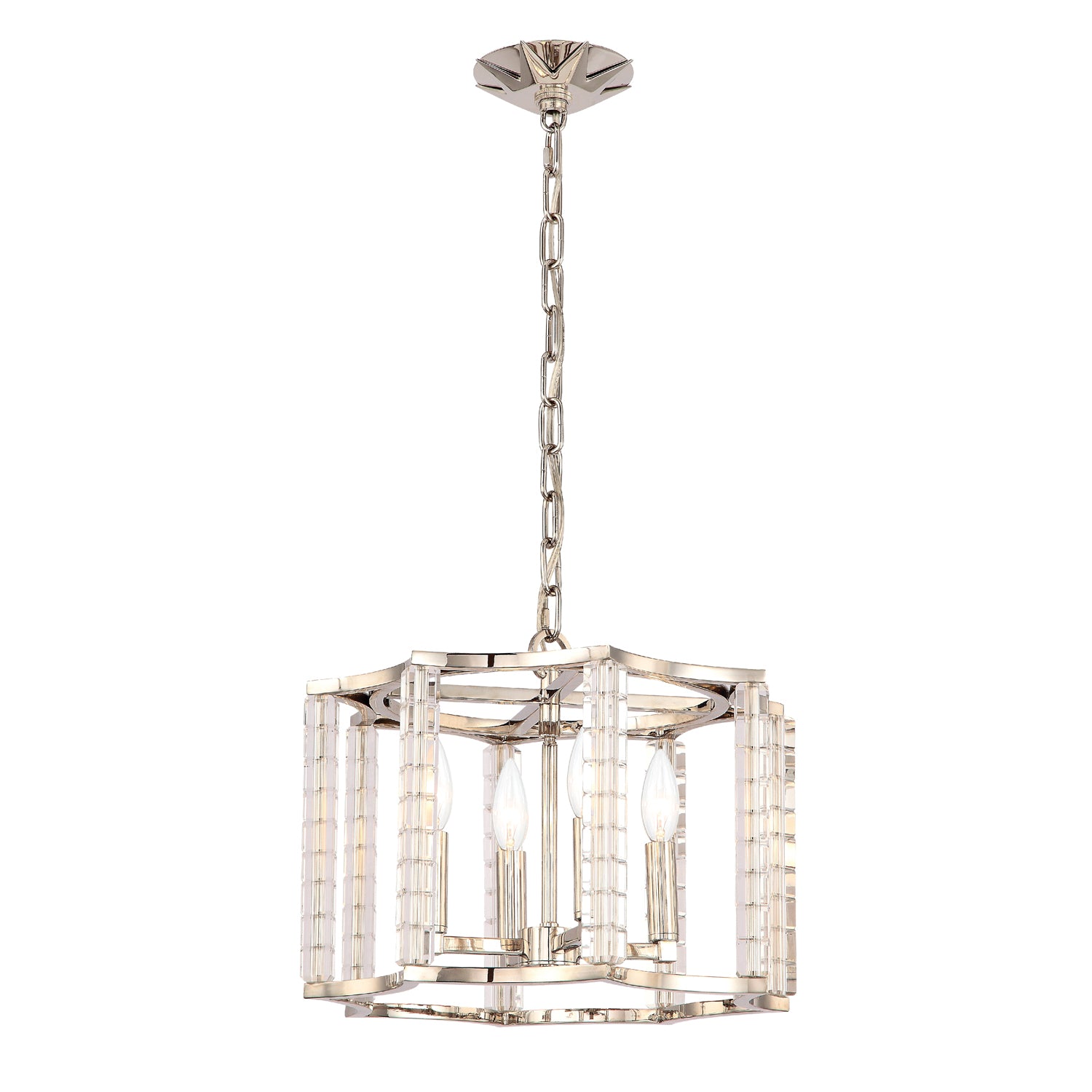 【レア・美品】La'cryma Christi 4U・True Color Carson 4 Light Chandelier – Crystorama