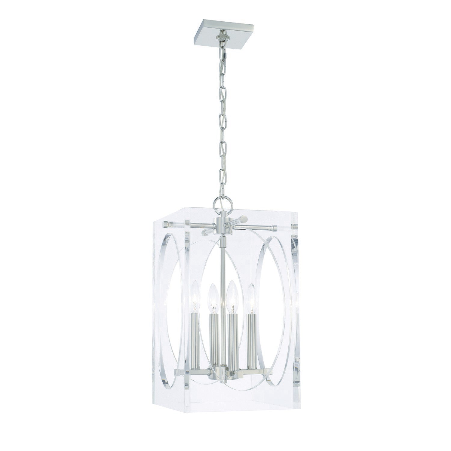 【レア・美品】La'cryma Christi 4U・True Color Carson 4 Light Chandelier – Crystorama