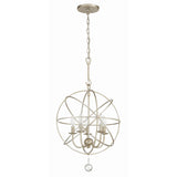 Solaris 17'' Chandelier in Olde Silver - Additional View (9224-OS)