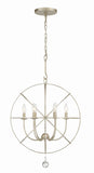 Solaris 22.5'' Chandelier in Olde Silver - Additional View (9226-OS)