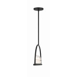Abbott 42'' Linear Chandelier in Black - Additional View (ABB-3007-BK)