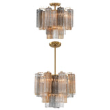 Addis 17.75'' Semi Flush Mount in Aged Brass - Additional View (ADD-300-AG-AU_CEILING)